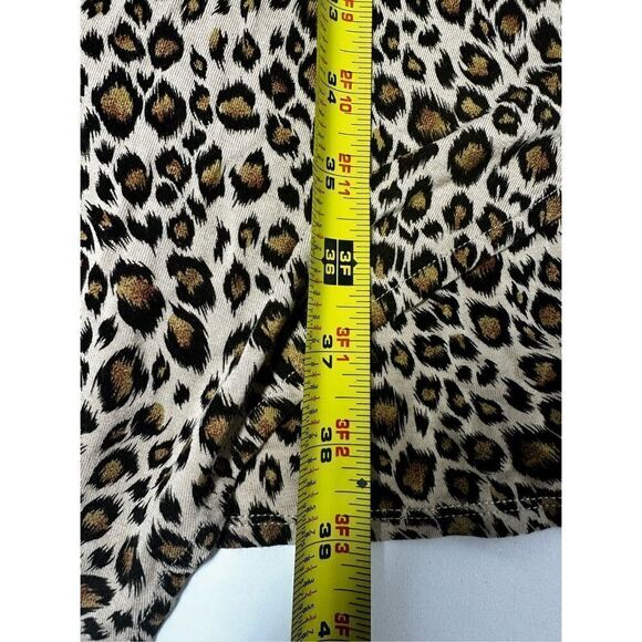 BCBG Maxazria Bohemian Cheetah Print Wrap Dress Size M - Picture 11 of 16